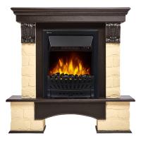 Портал Firelight Forte Classic камень бежевый, шпон венге