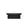 Конвектор внутрипольный Royal Thermo ATRIUM-75/200/800-DG-U-LB